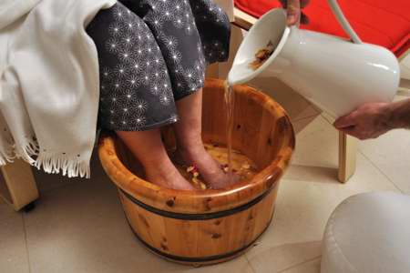 Foto Fußbad Thai-Fußmassage